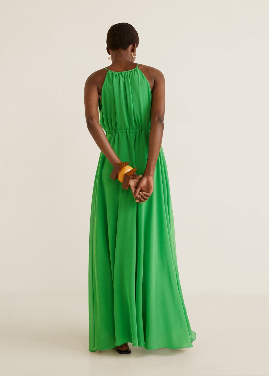 Ribbons long dress