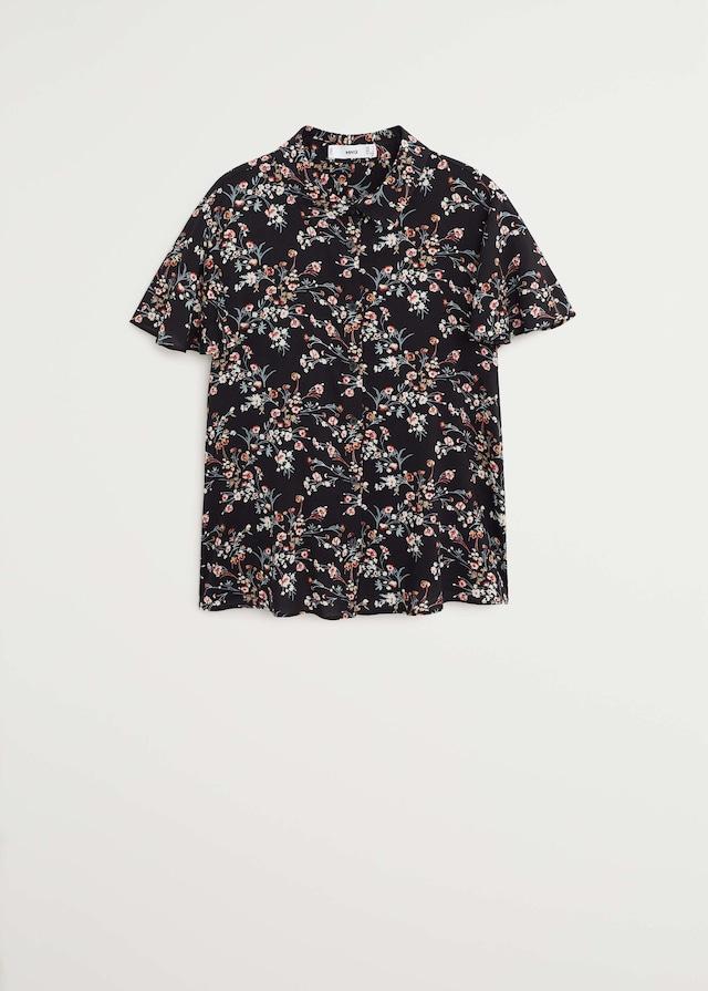Floral print blouse