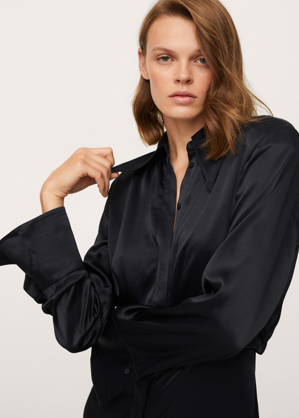 Button shirt dress