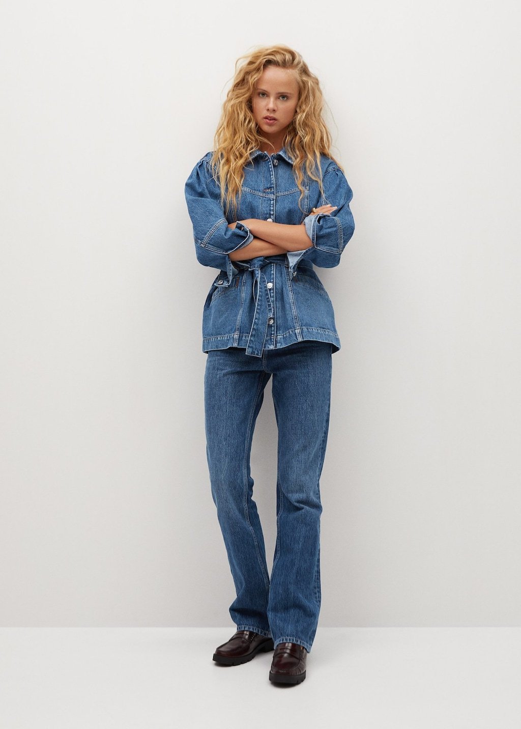 Oversize denim jacket
