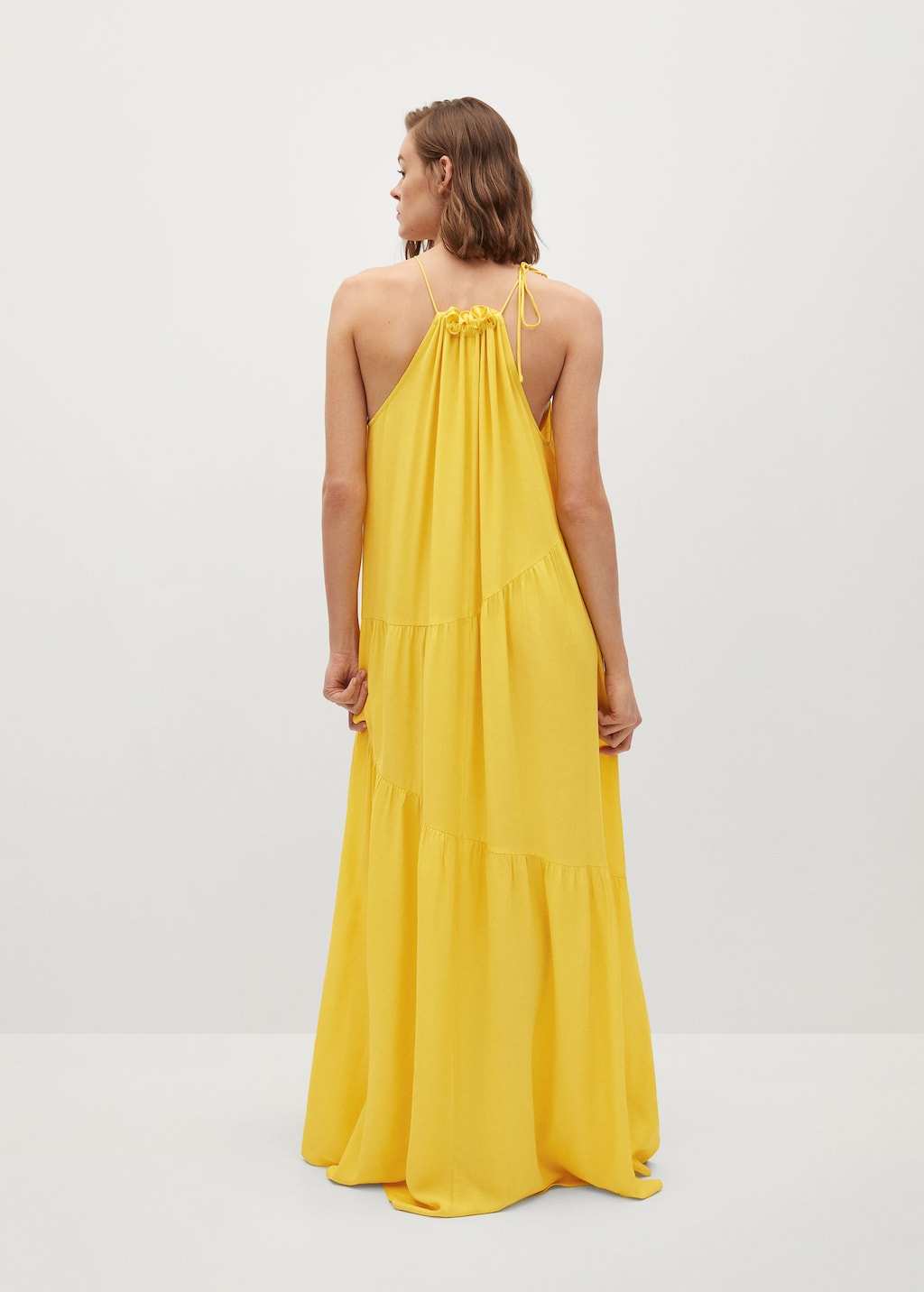 Flowy ruffled dress