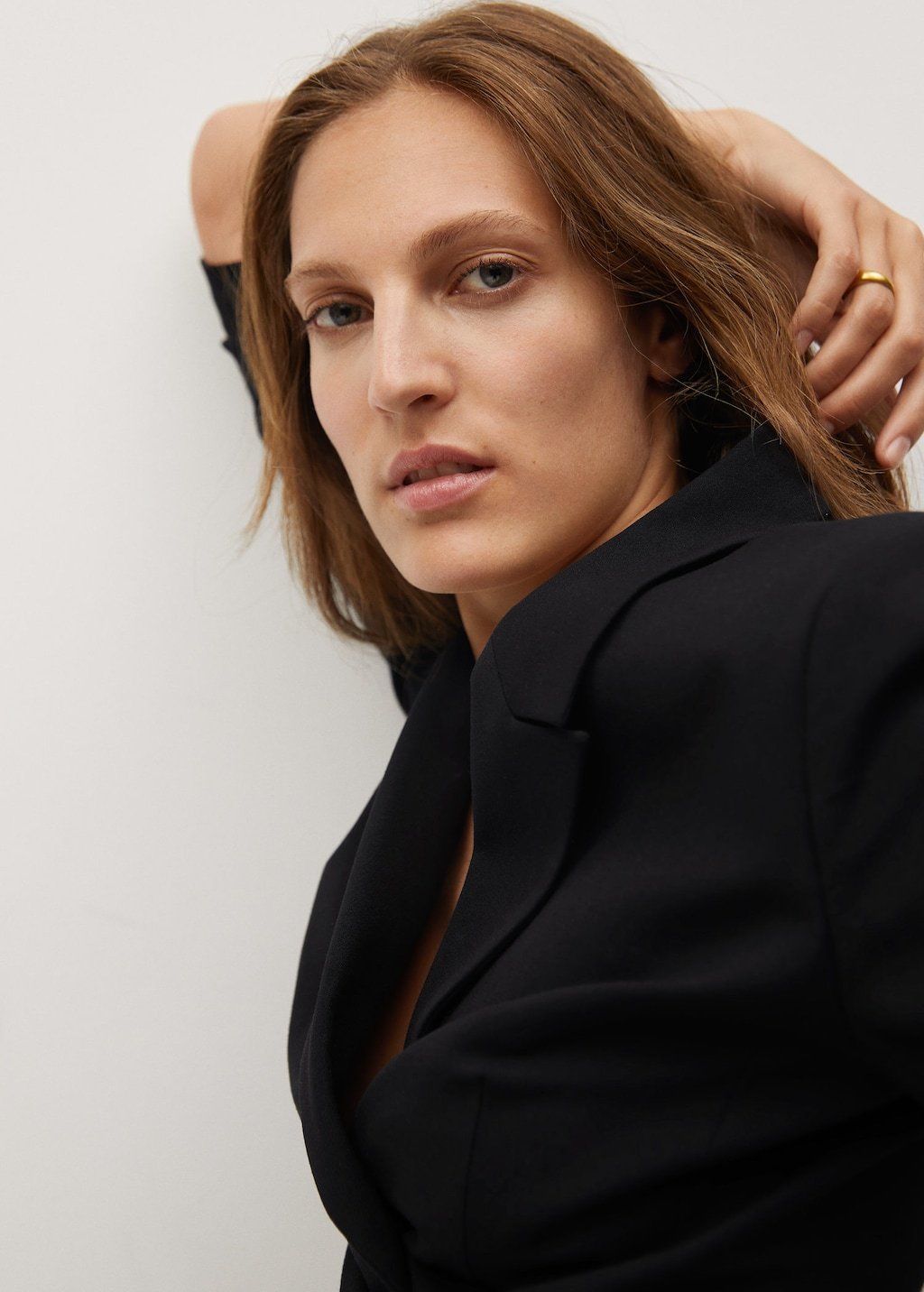 Belt wrap dress