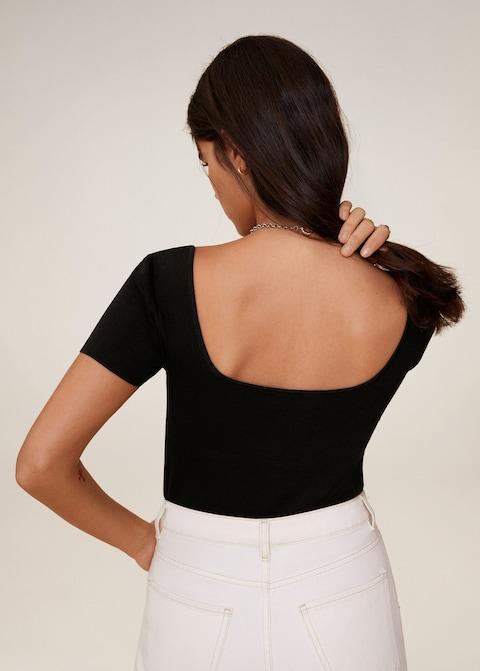 Fine knit top