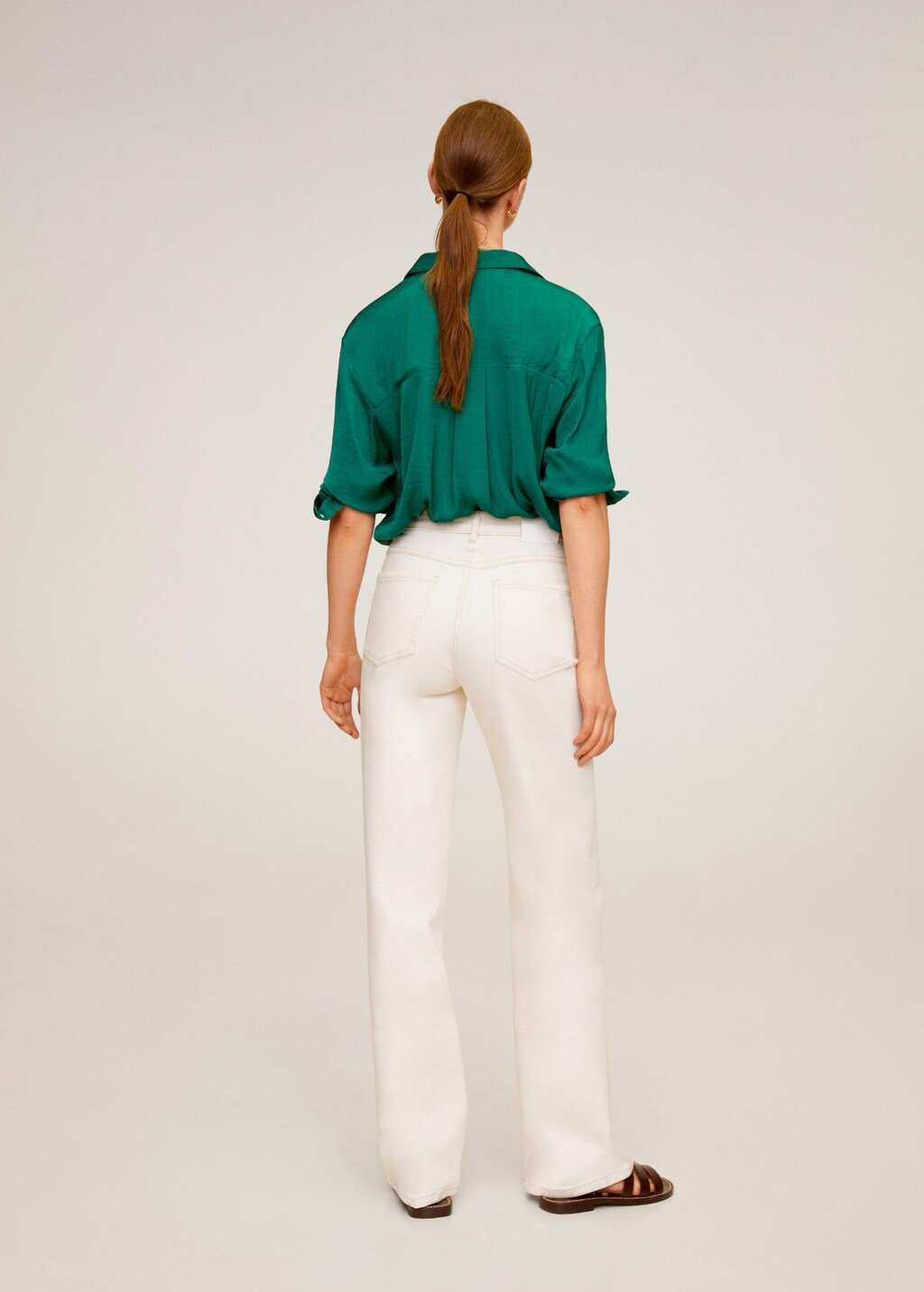 Flowy pocket blouse