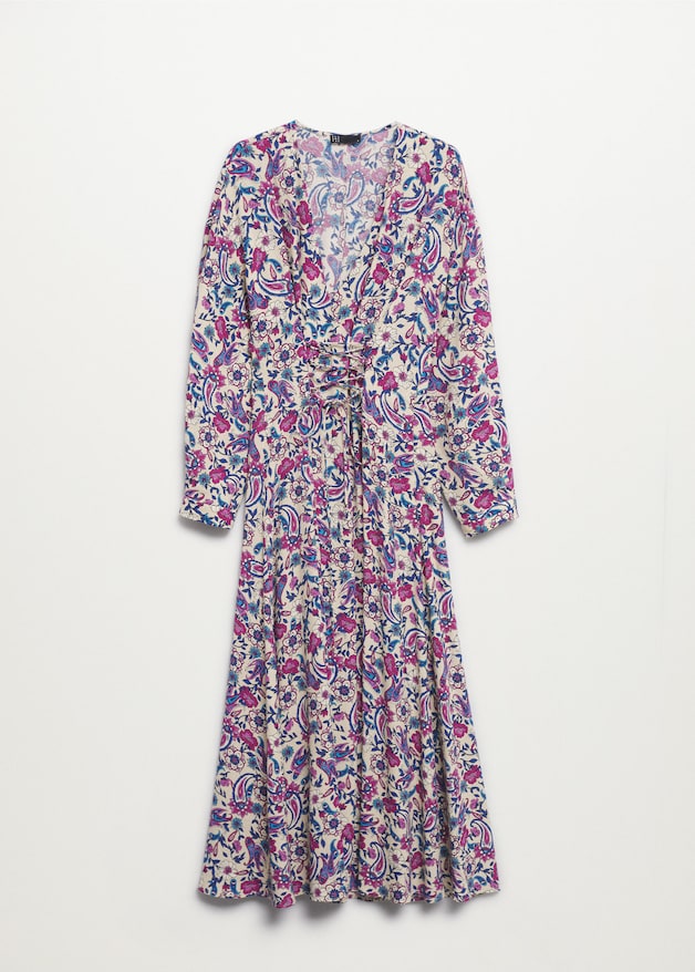 Floral print dress