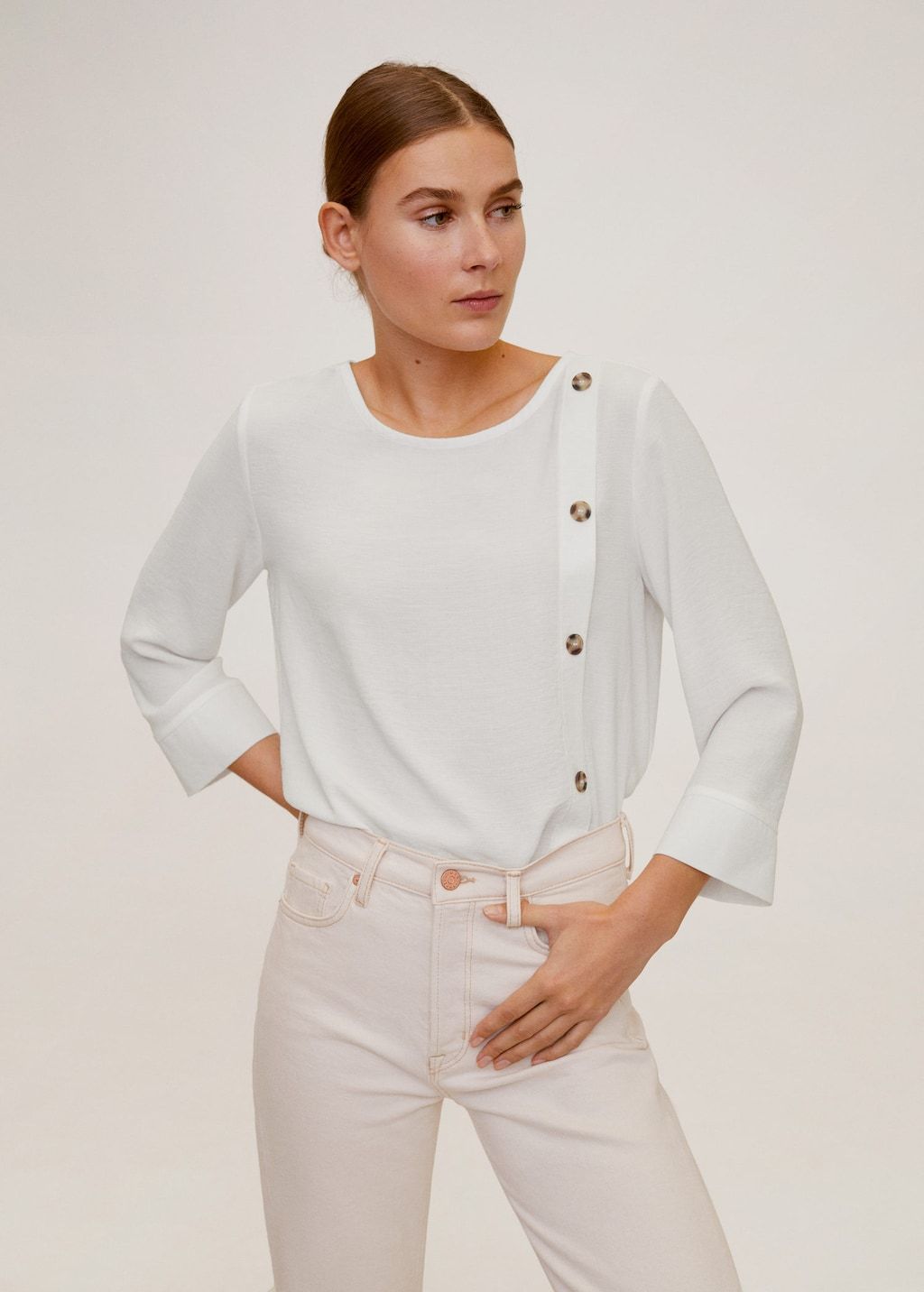 Wrap blouse