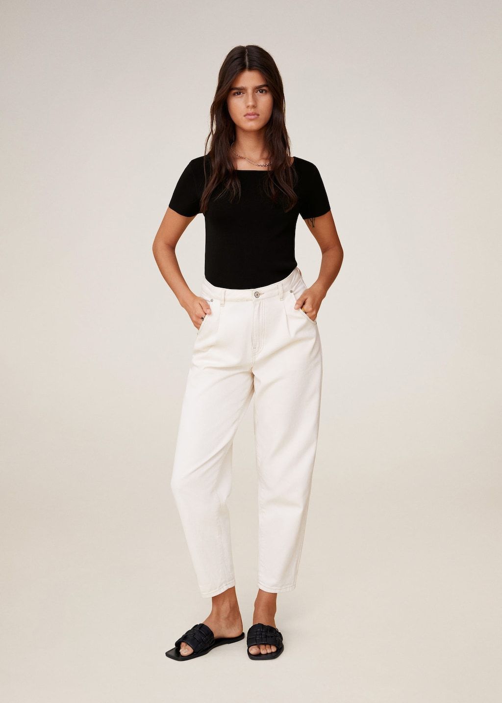 Fine knit top