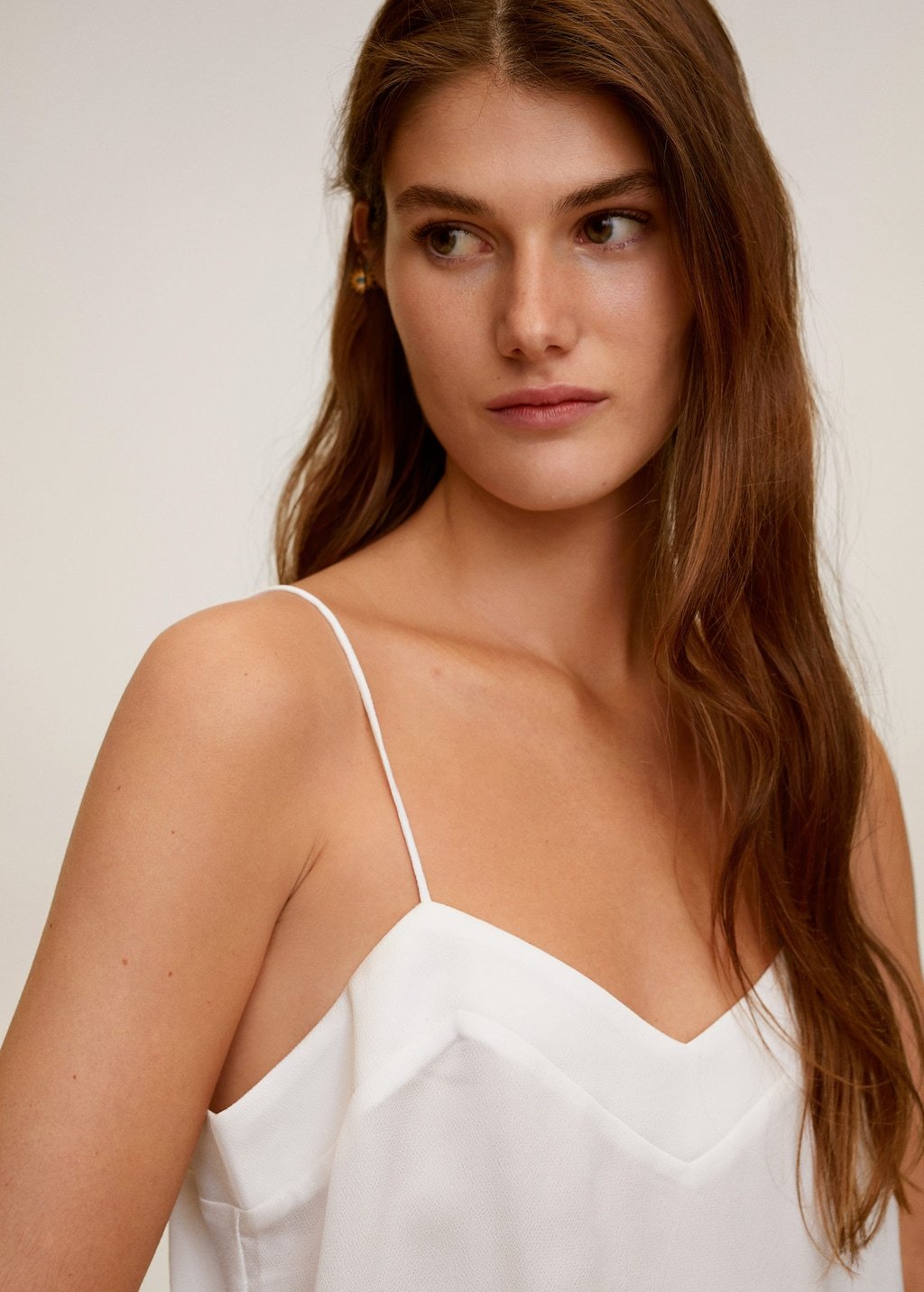 Satin top
