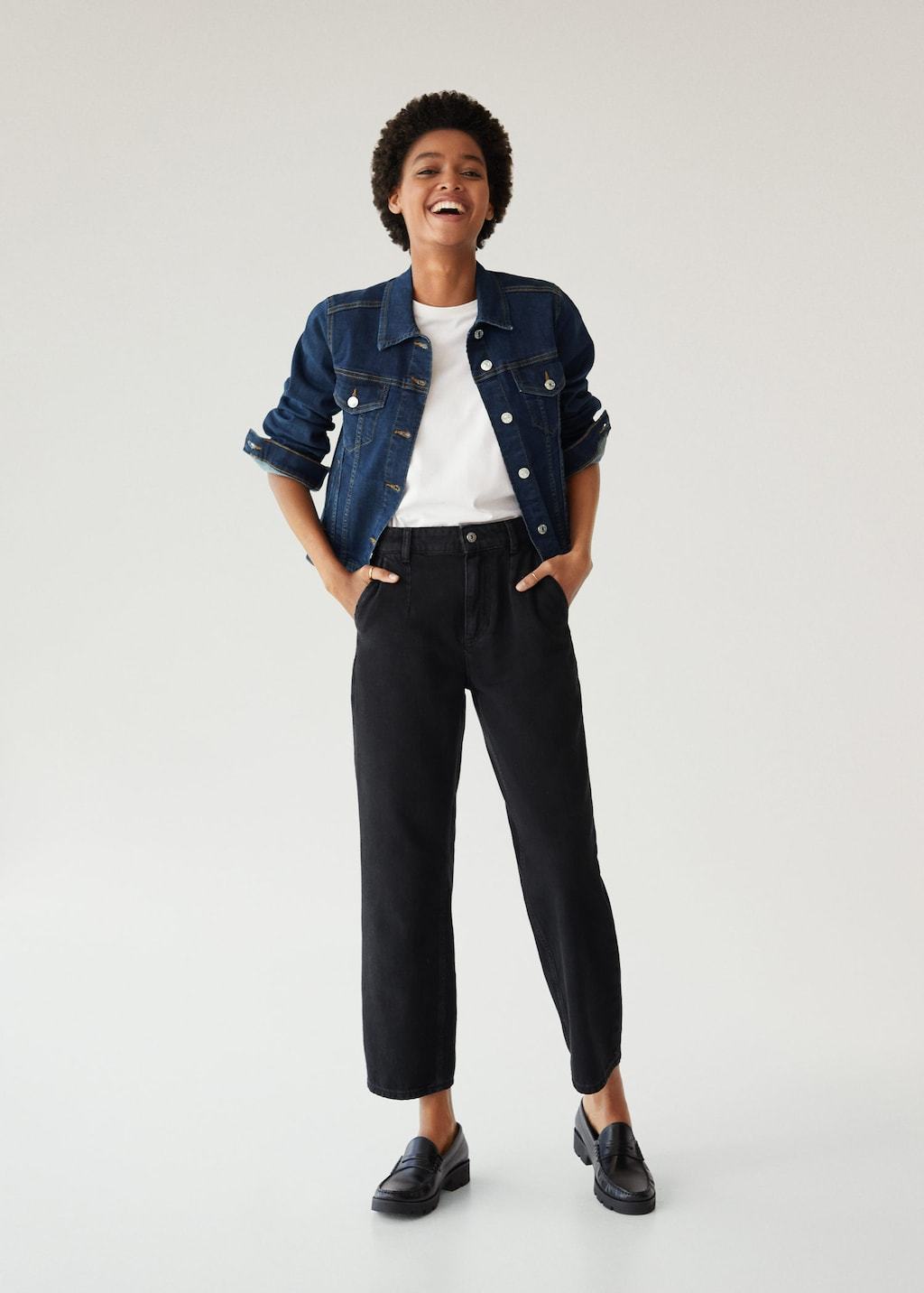 Dark denim jacket