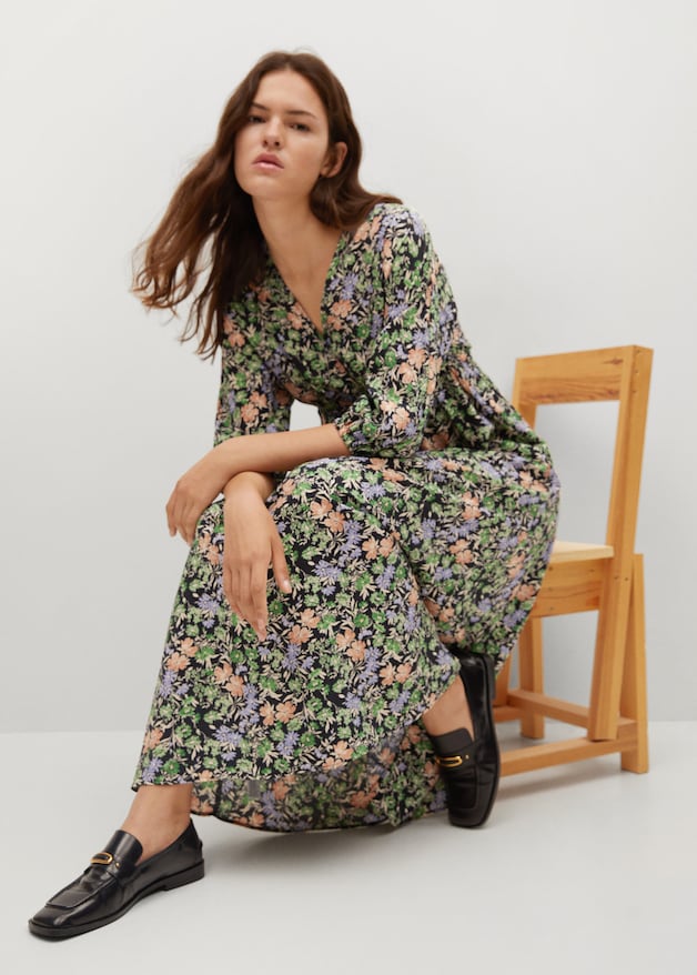 Floral print dress