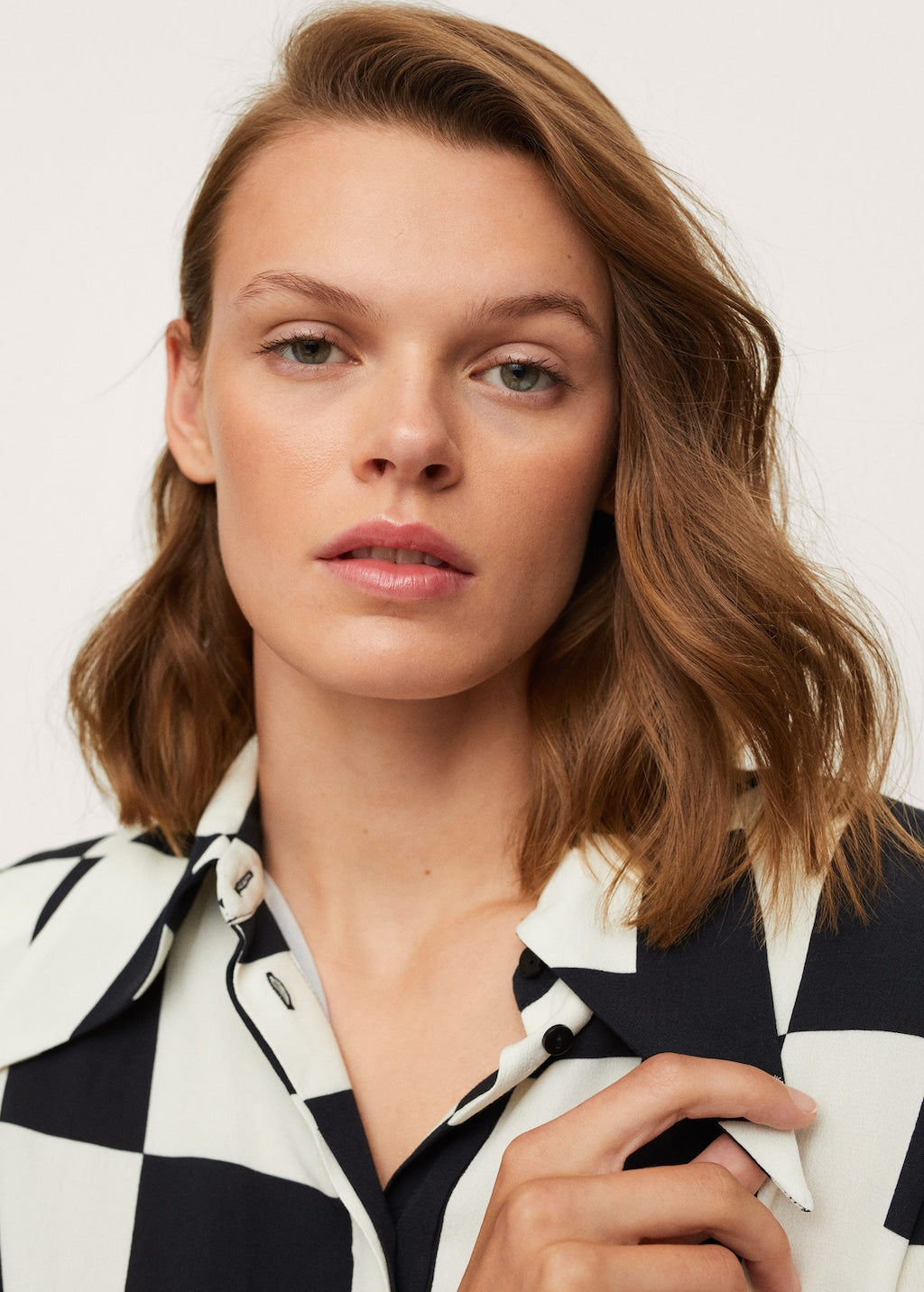 Button shirt dress