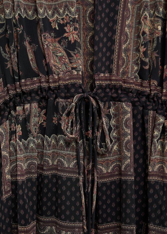 Flowy printed dress