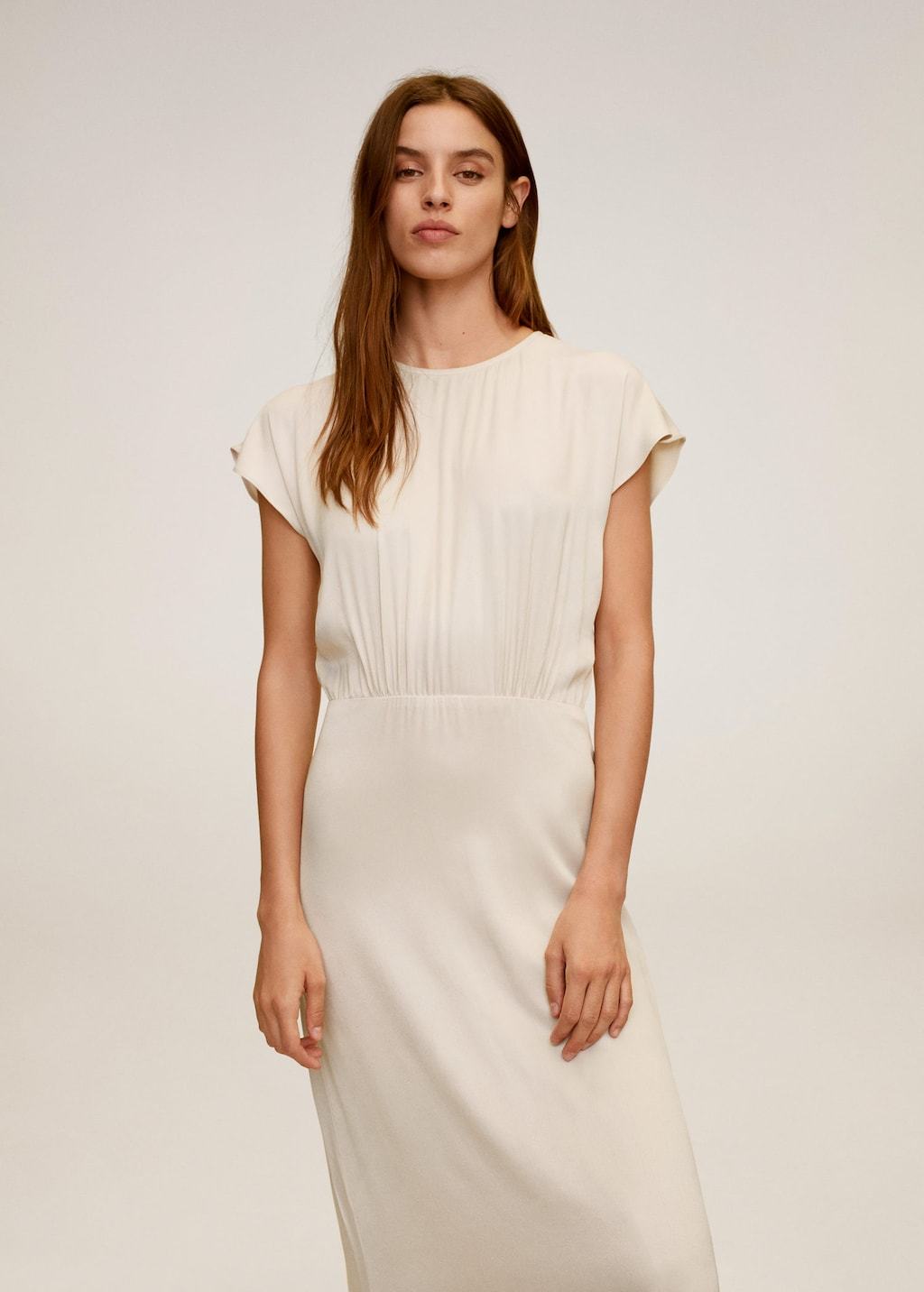 Lace back dress