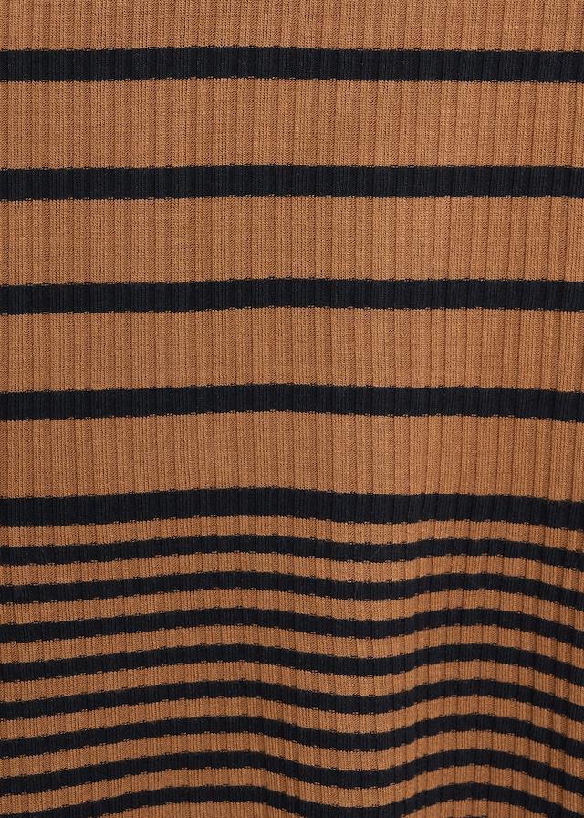 Ribbed knit sweater