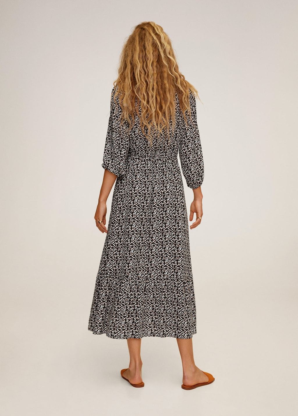 Floral print dress