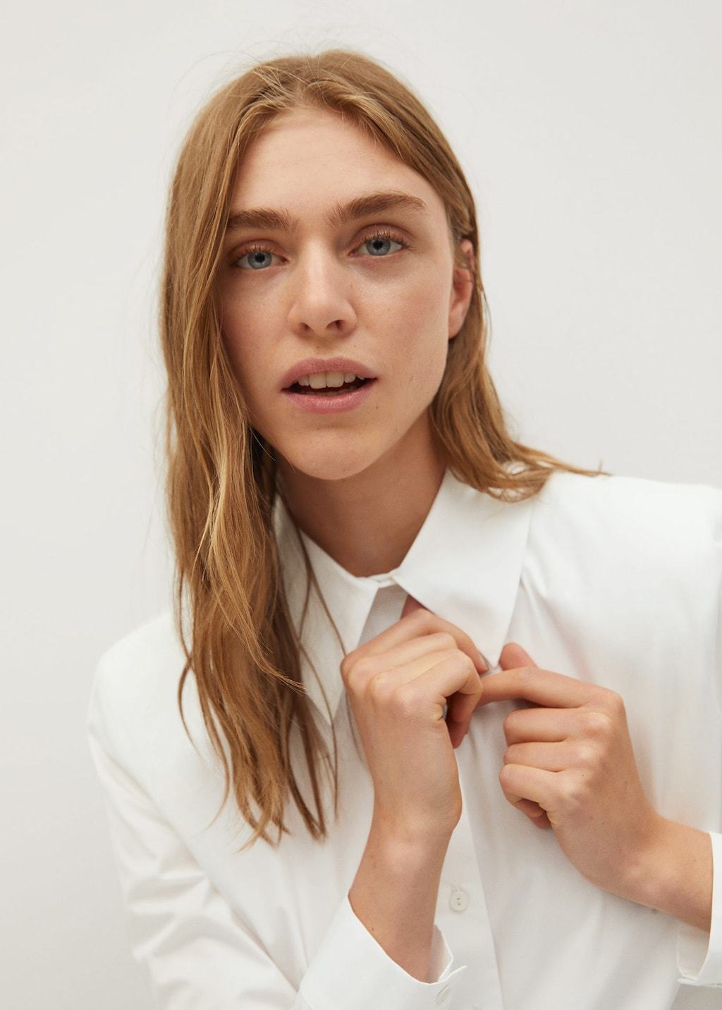Shoulder pad shirt