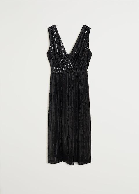 Sequined midi dress