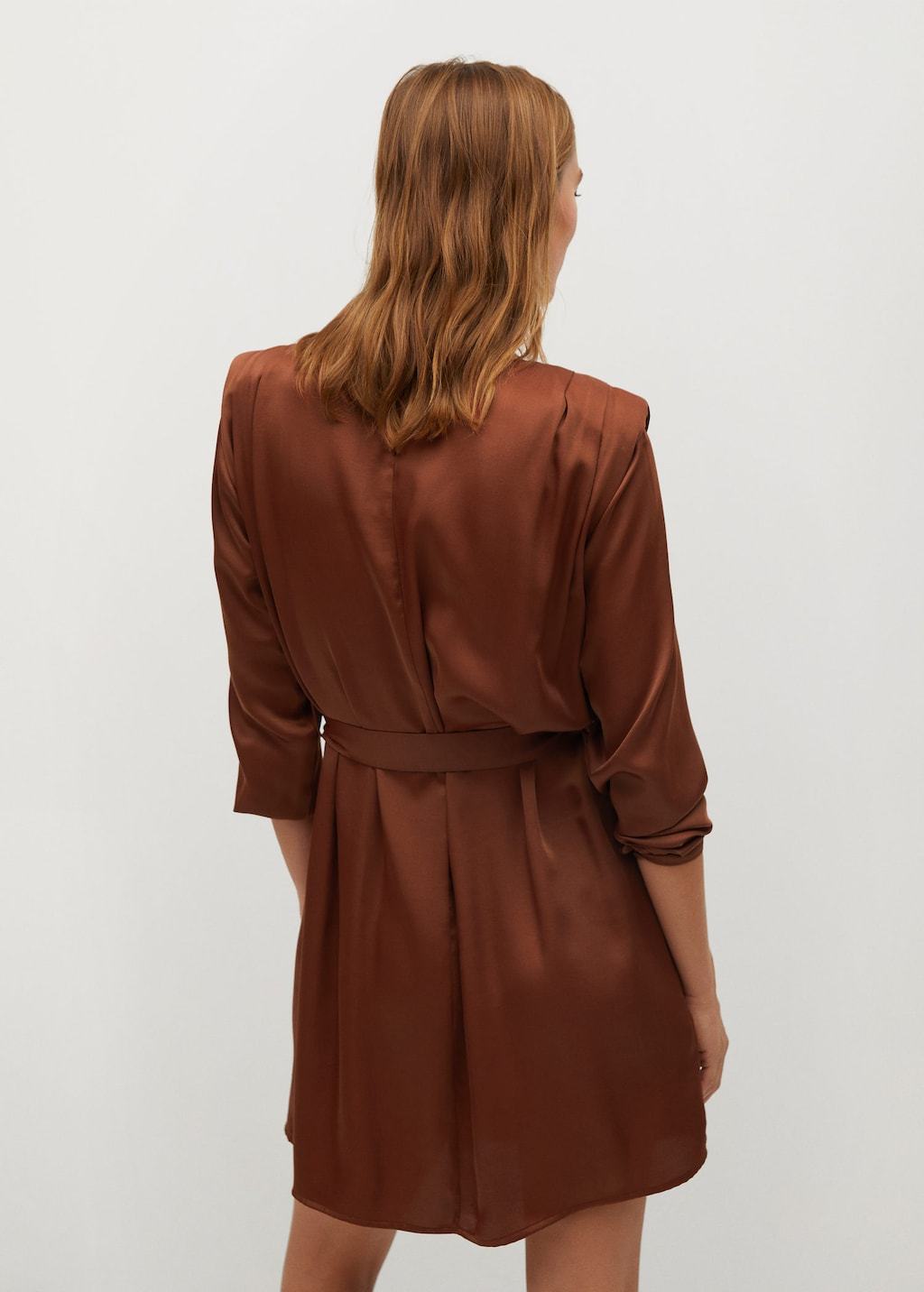 Shoulder pad dress