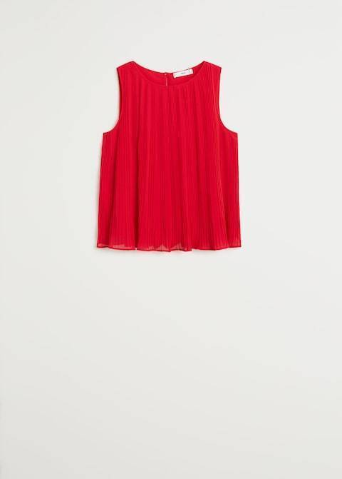Pleated top
