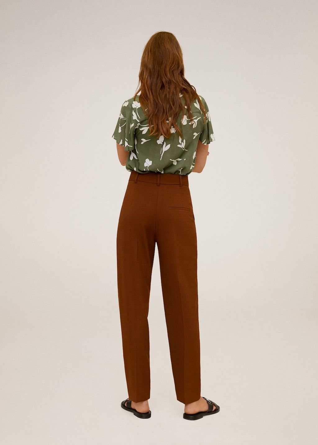 Floral print blouse