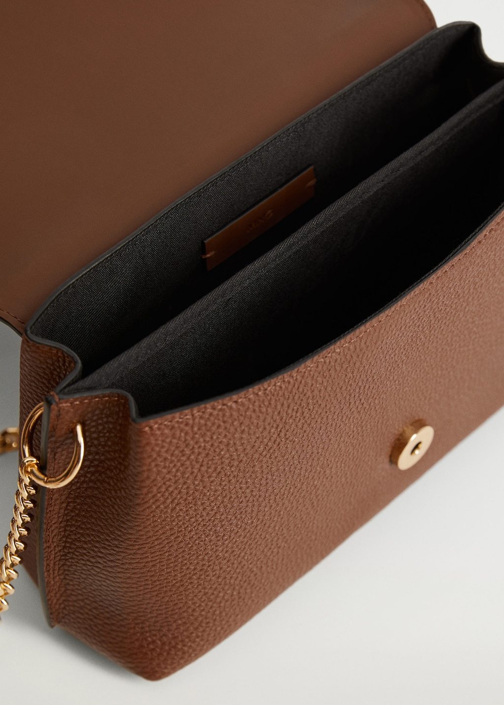 Buckled flap bag