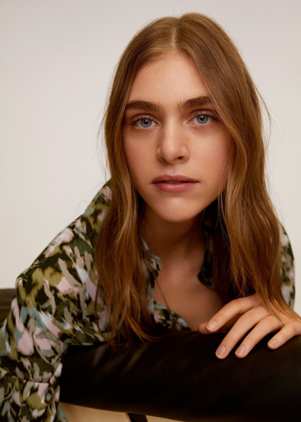 Print blouse