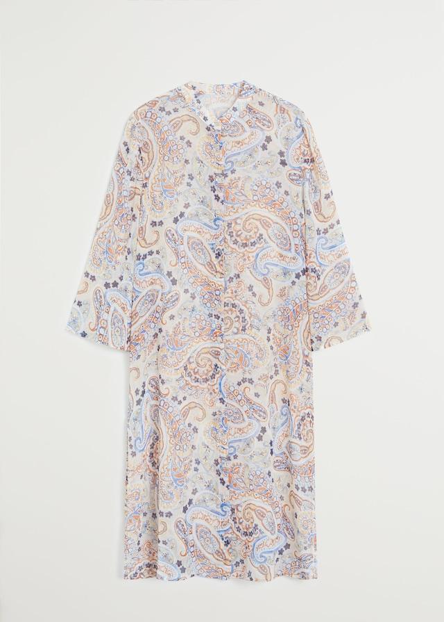 Paisley long blouse
