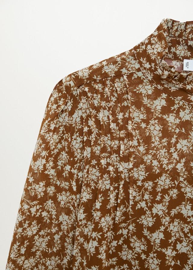Flower print dress