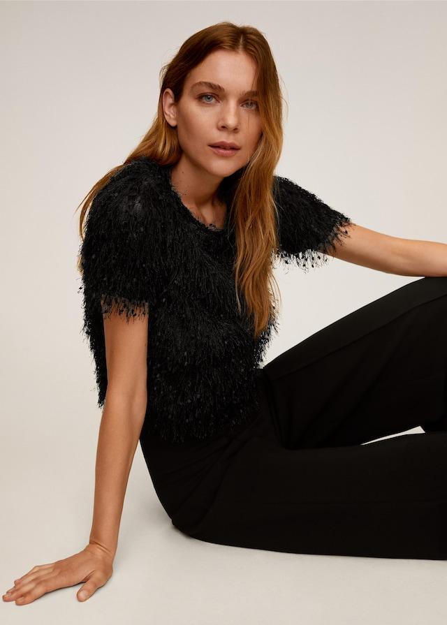 Frayed edges top