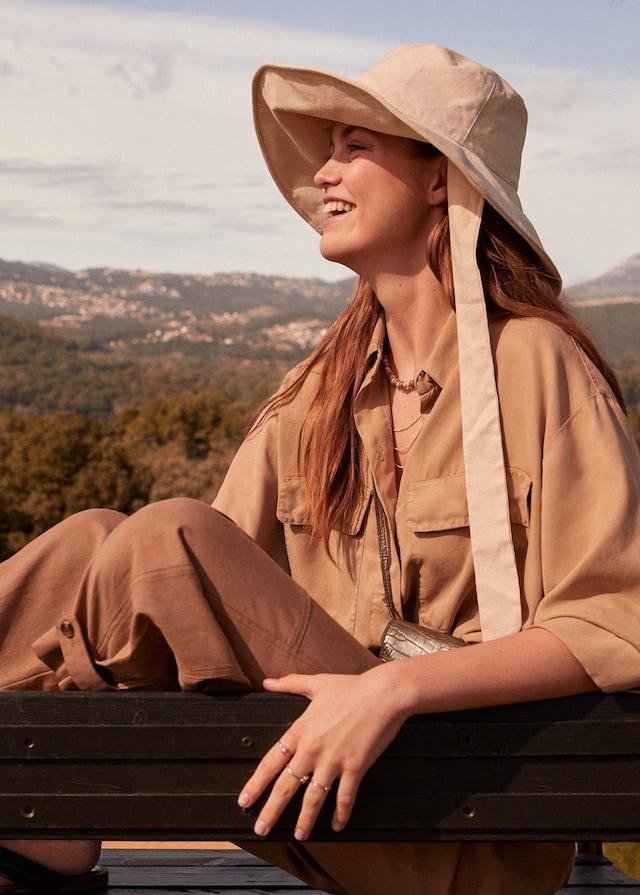 Pockets flowy shirt
