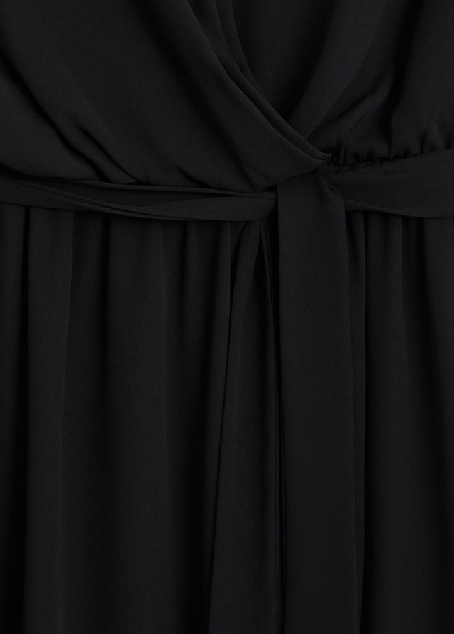 Wrapped gown