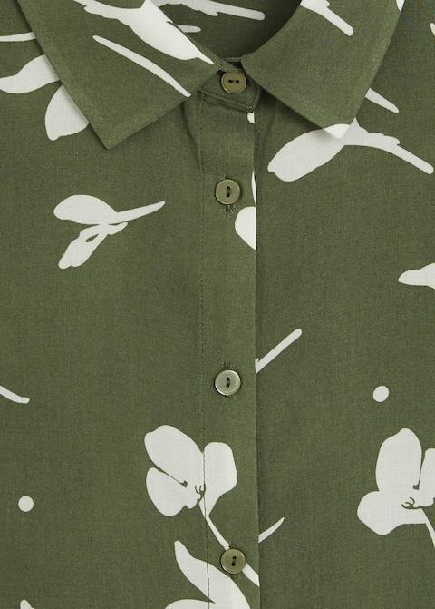 Floral print blouse