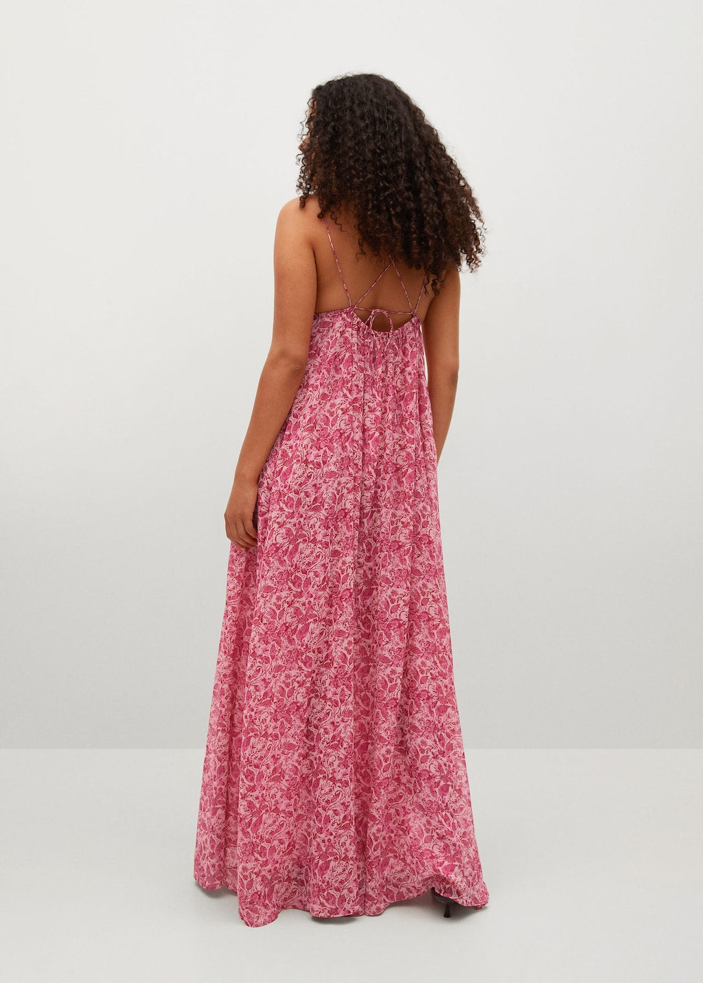 Printed maxi dress