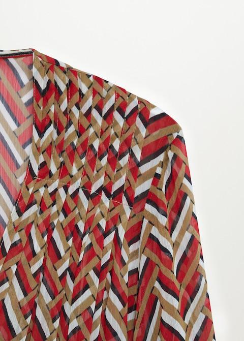 Ethnic print dress