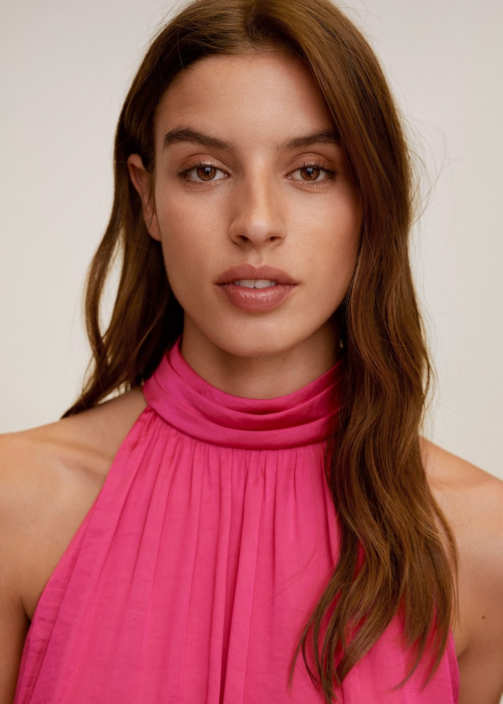 Satin top