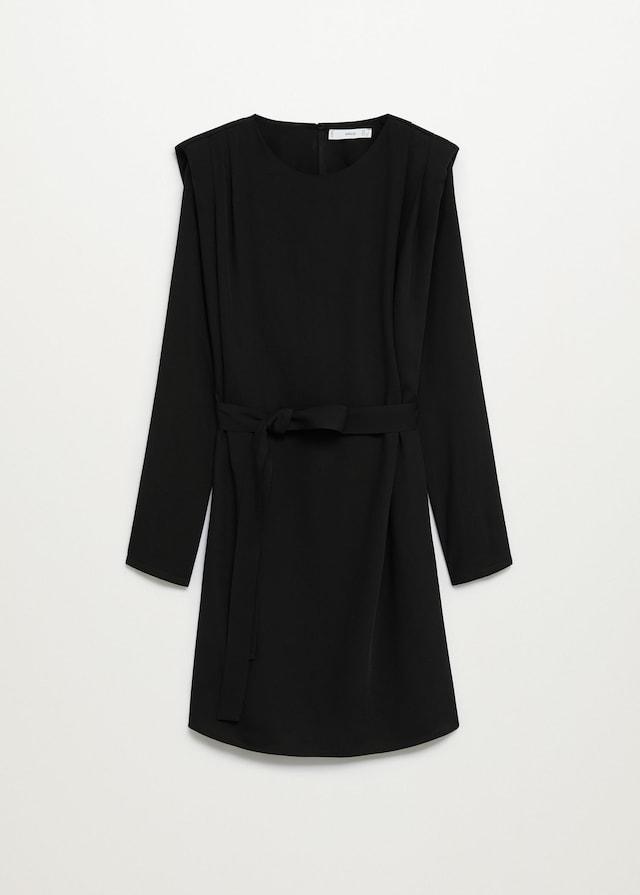 Shoulder pad dress