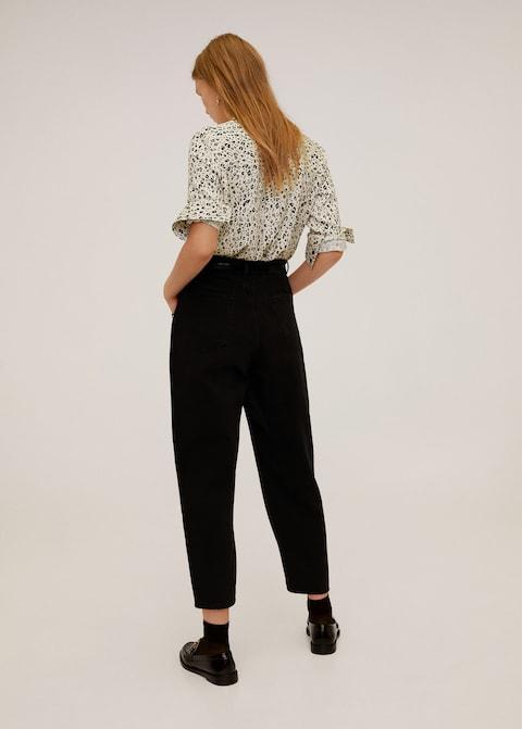 Printed flowy shirt