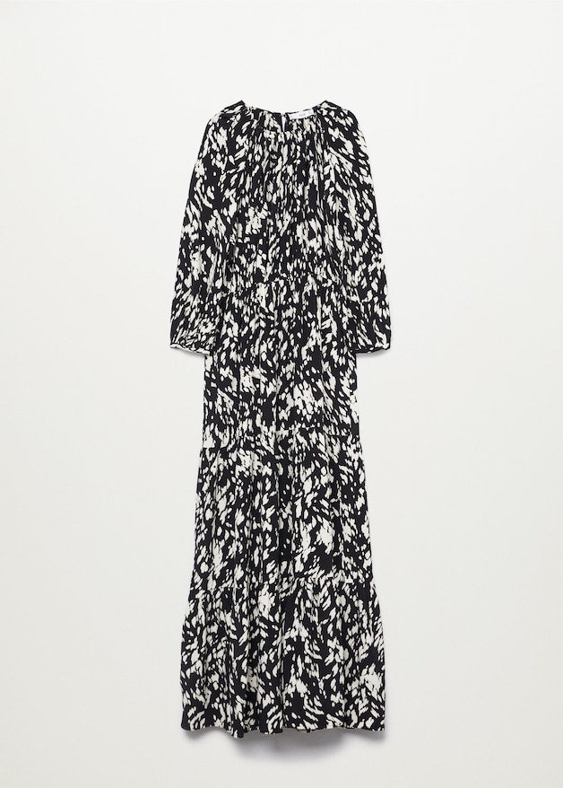 Printed long dress