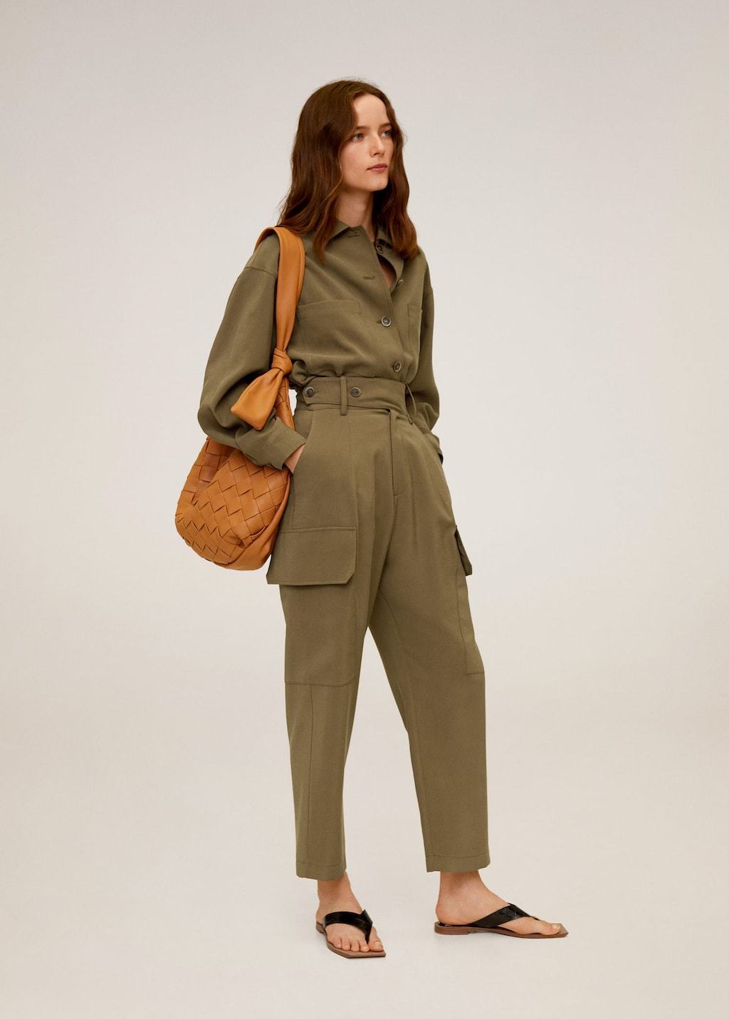 Pockets flowy shirt