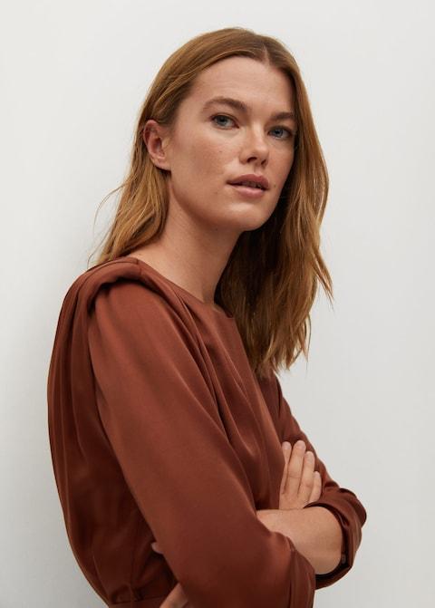 Shoulder pad dress