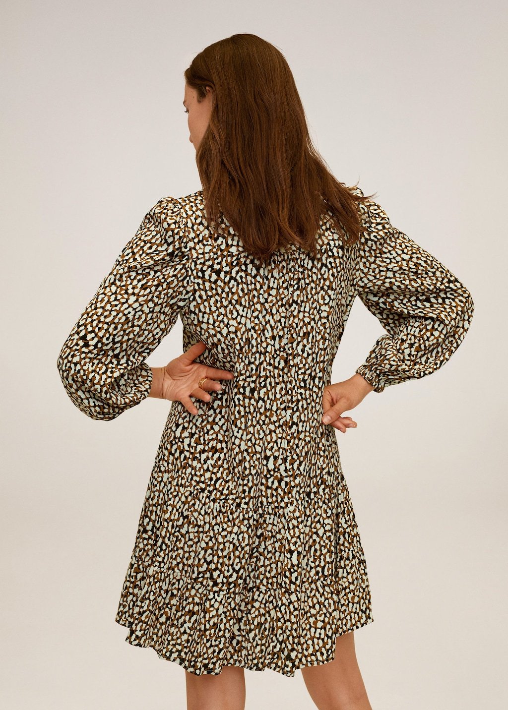 Flared short dress