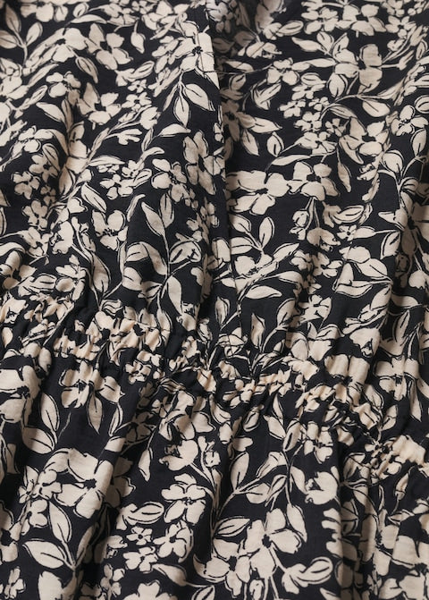 Floral print dress