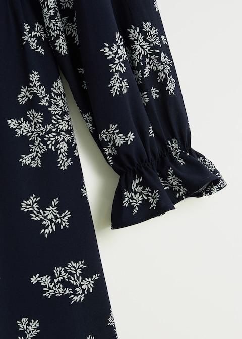 Printed long dress