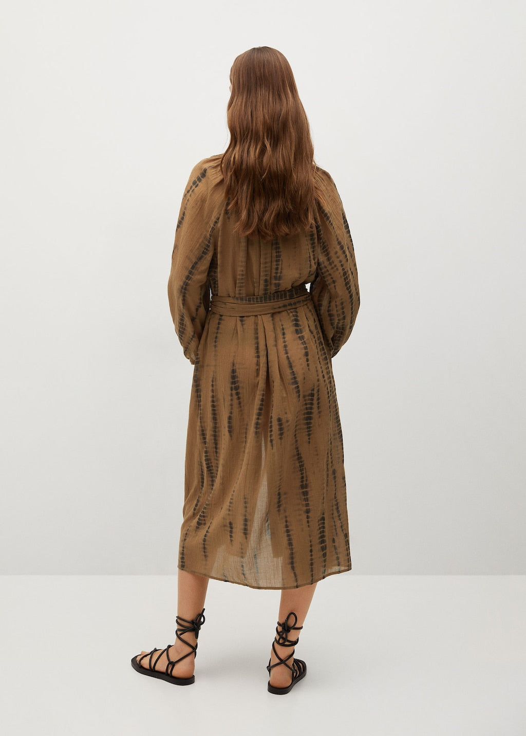Cotton shirt dress