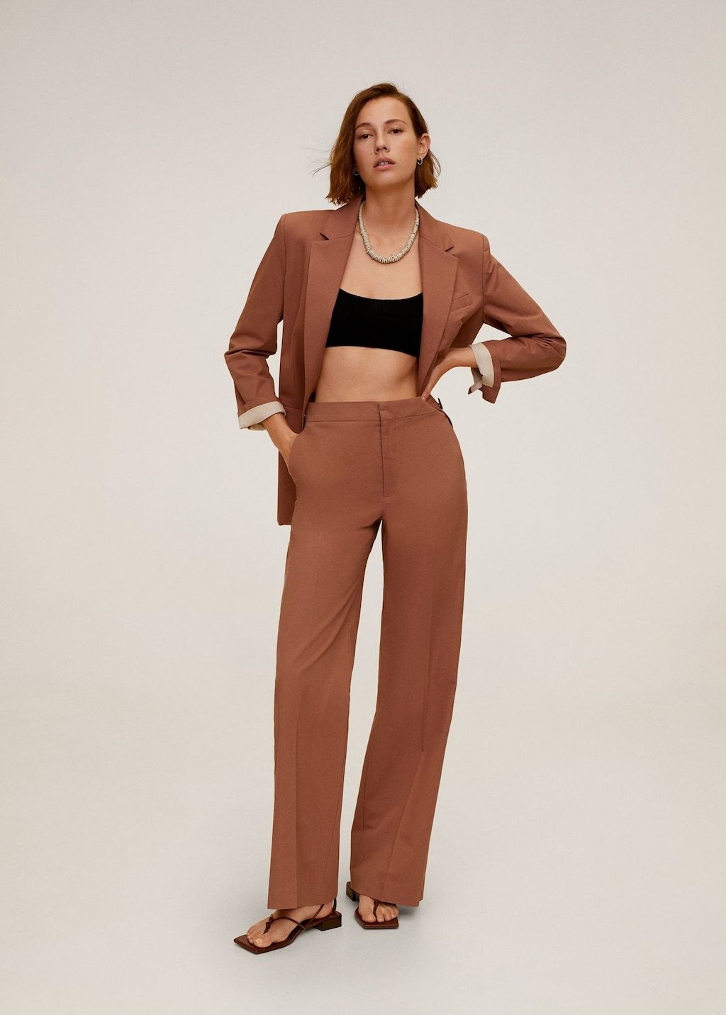Wool knit top