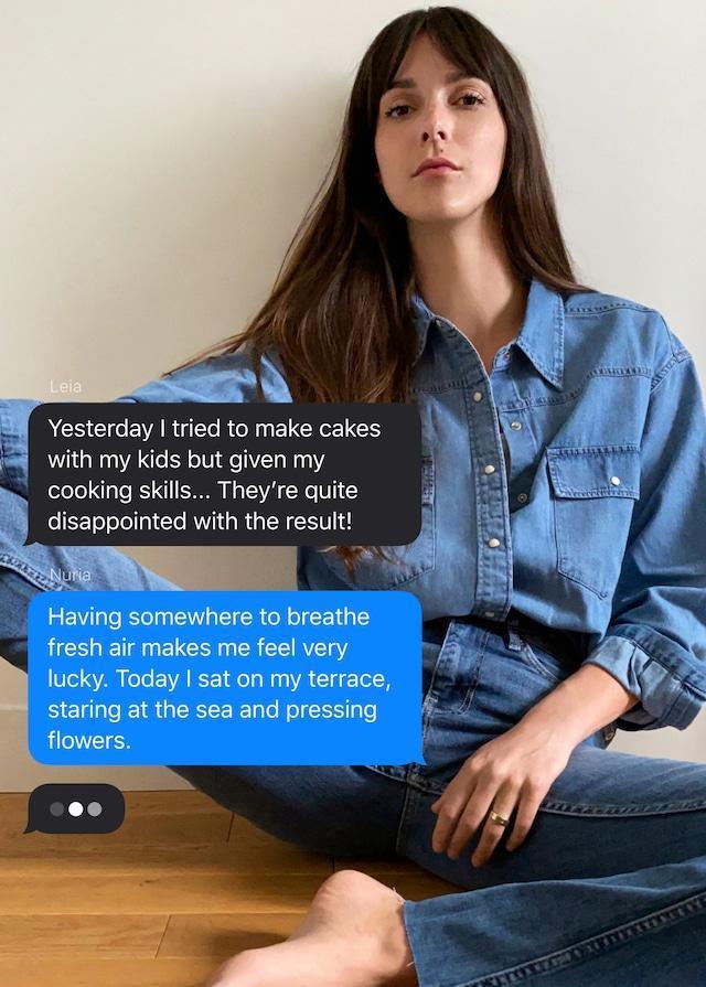Denim shirt