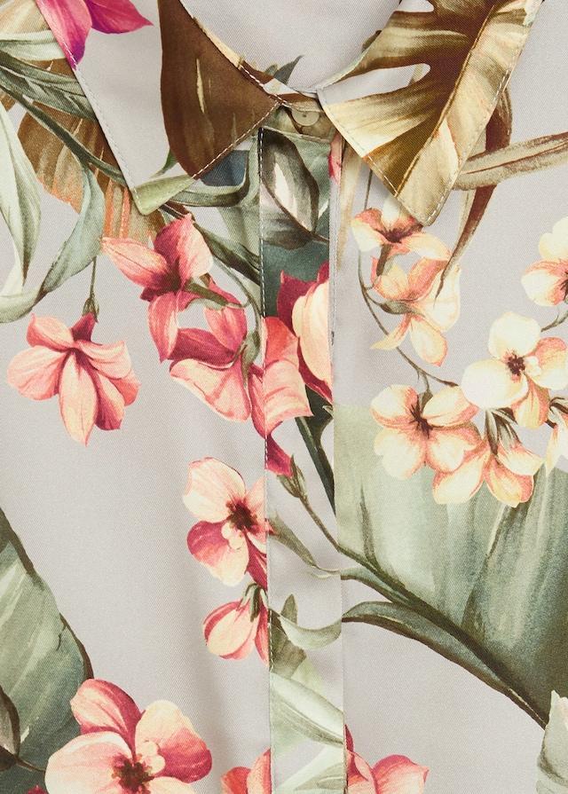 Flowers printed shirt