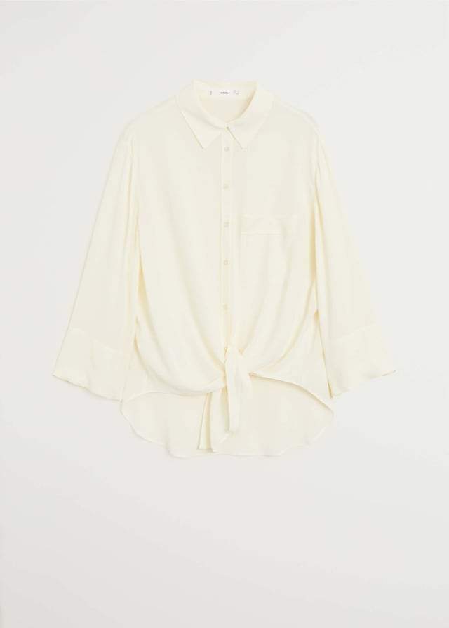 Pocket flowy shirt