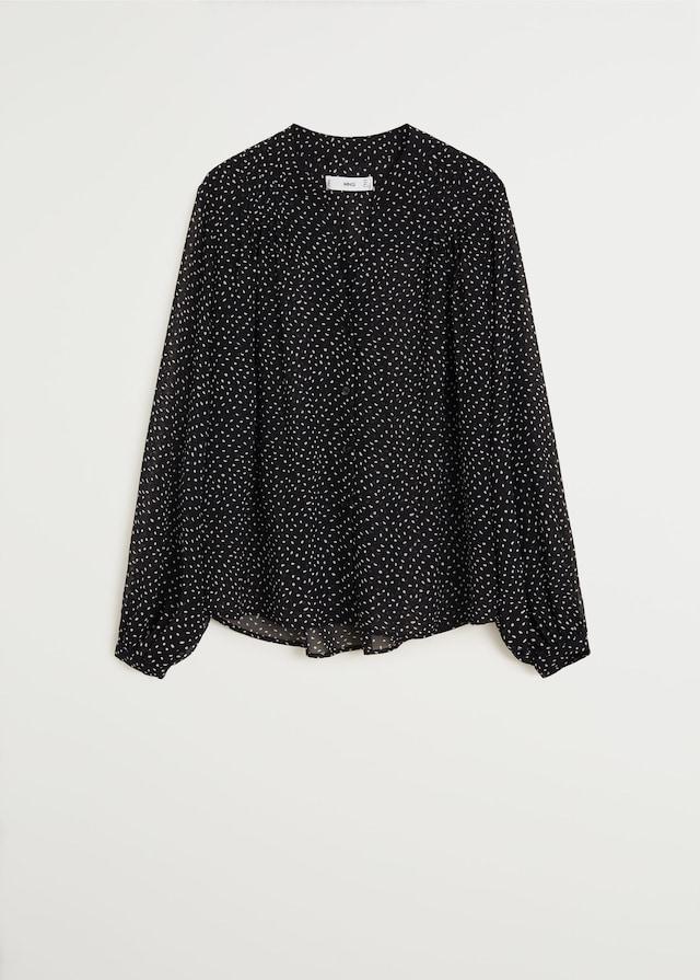 Flowy printed blouse