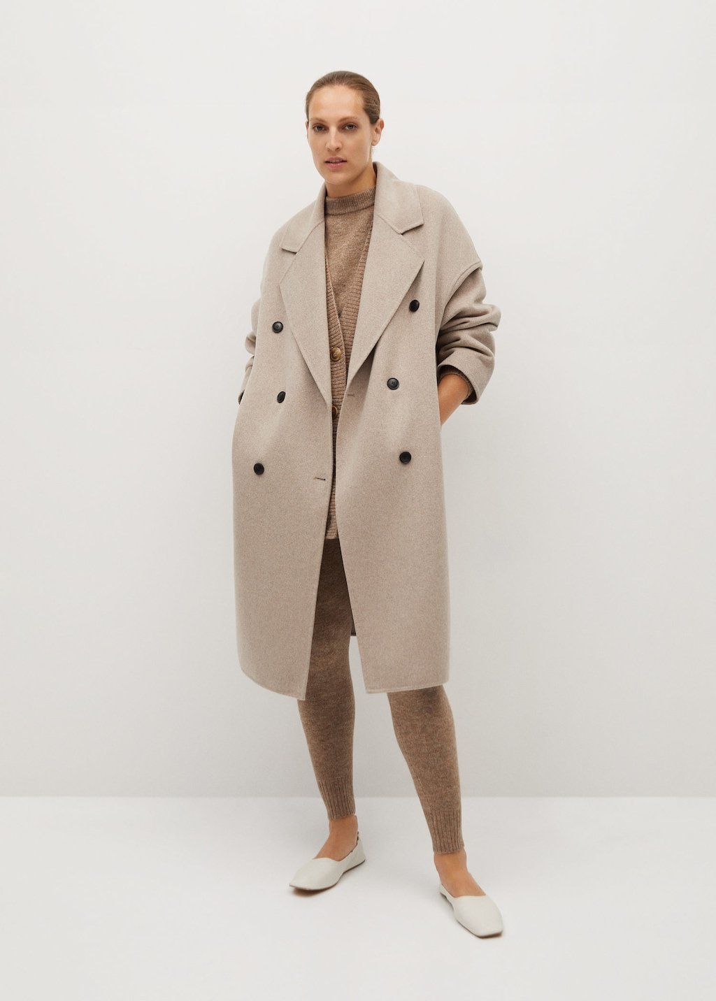 Handmade wool coat